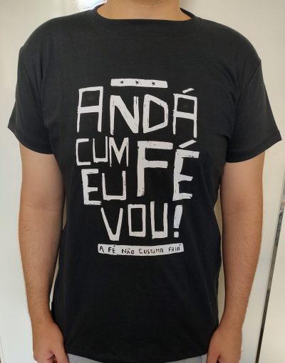 CAMISETA T-SHIRT ANDAR COM FÉ REF : KAM046 - Image 3